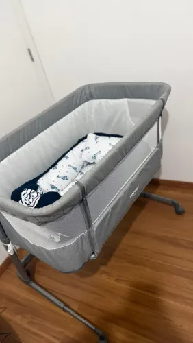Berço Portátil Co bed Cinza Mescla Voyage