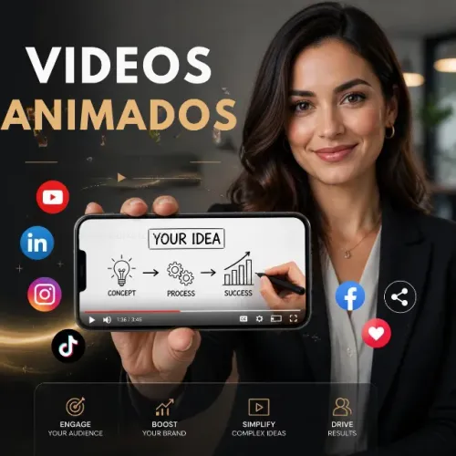 Vídeos Animados para Redes Sociais