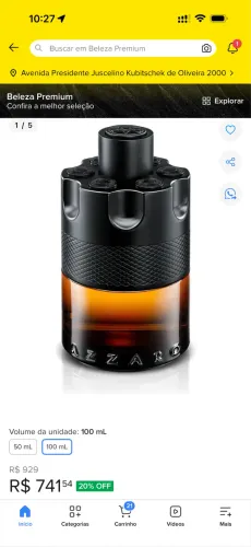 Azzaro most wanted parfum original - 100ml - lacrado