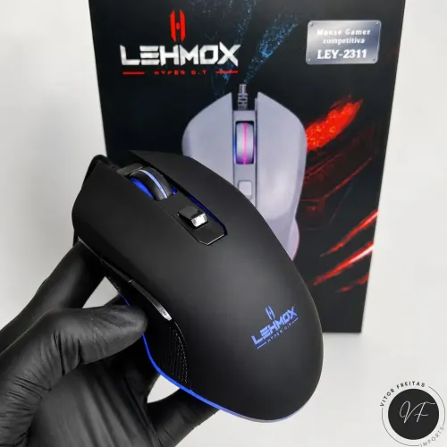 Mouse Gamer Lehmox | Entrega Grátis em VCA