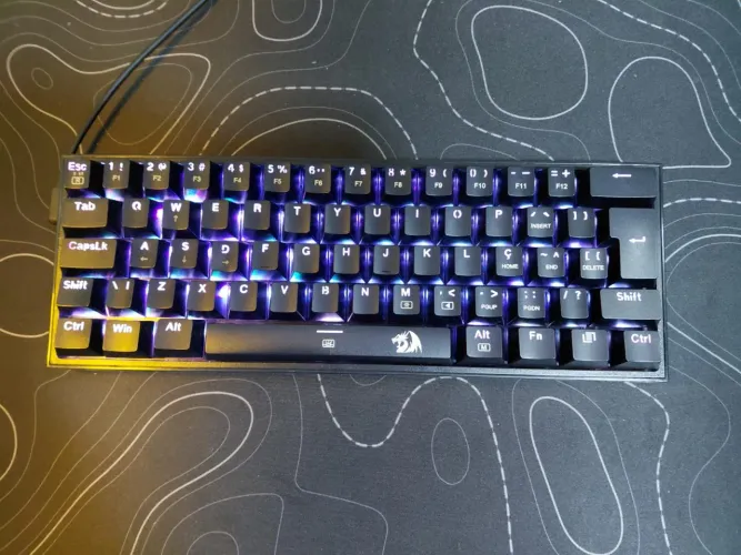 Teclado redragon gamer