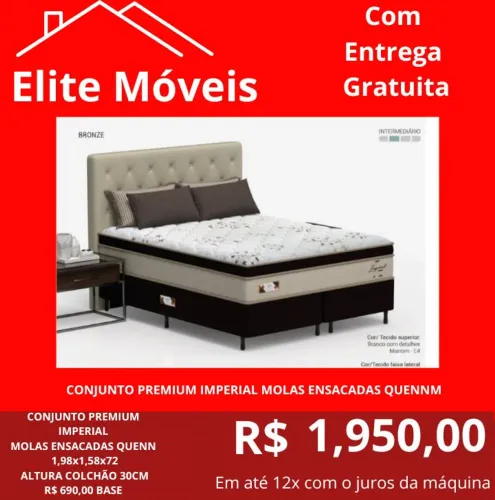 1,950,00 Conjunto Premium Imperial novo com garantia de fabrica. 