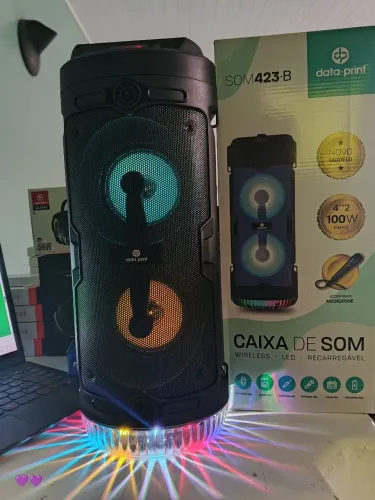 Caixa de som 100w