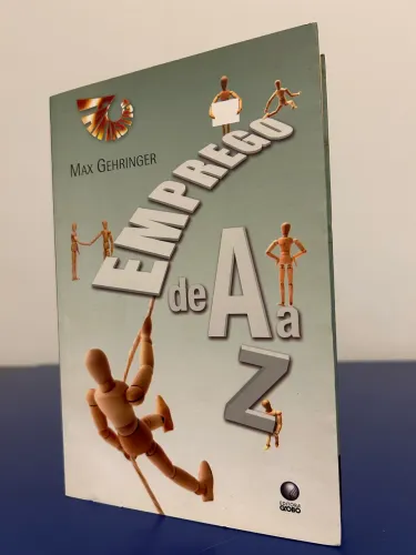 Livro Emprego de A a Z - Max Gehringer