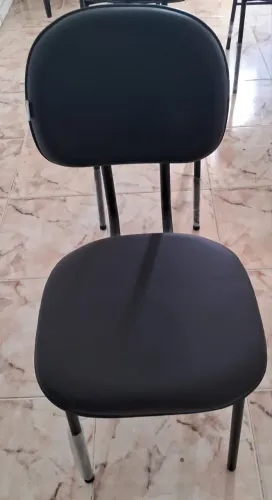 Cadeira de Escritório Secretaria Fixa Pé Palito