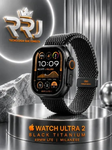 Apple Watch Ultra 2 Pulseira Milanês de Titânio