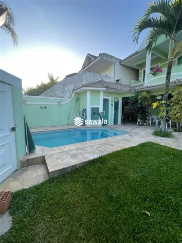 RECREIO CASA EM CONDOMÍNIO TRIPLEX 4 SUÍTES PISCINA E CHURRASQUEIRA