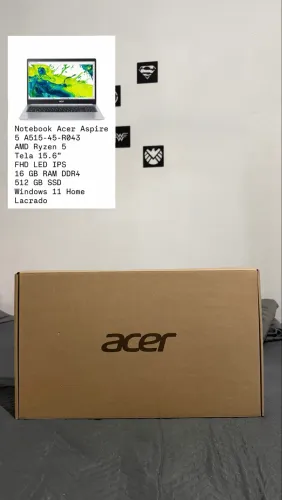 Notebook Acer Aspire 5 512/16 - Lacrado