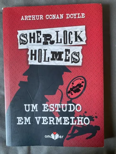 LIVRO: Sherlock Holmes - Um estudo em vermelho