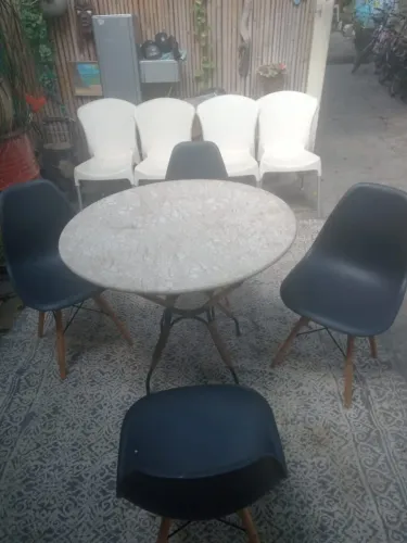 Mesa de mármore 4 lugares