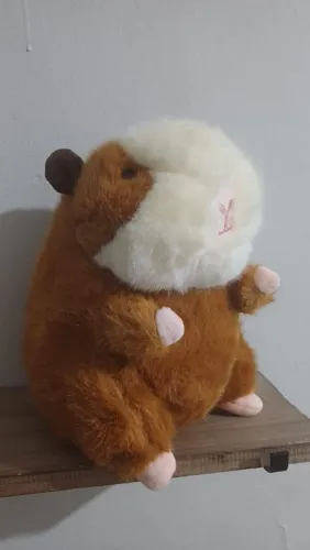 Capivara ou porquinho da índia de pelúcia 36cm