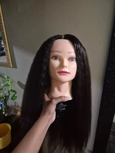 Boneca cabeça de treino