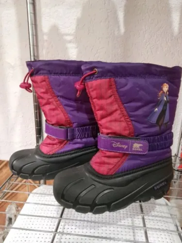 Bota sorel infantil . Da frozen tamanho 32