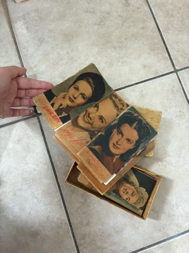 92 Cards Sabonete Lever - artistas anos 30, 40 e 50
