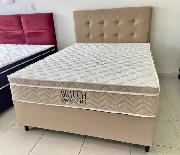 Cama box Casal Ortobom Molas Ensacadas PROMOÇÃO