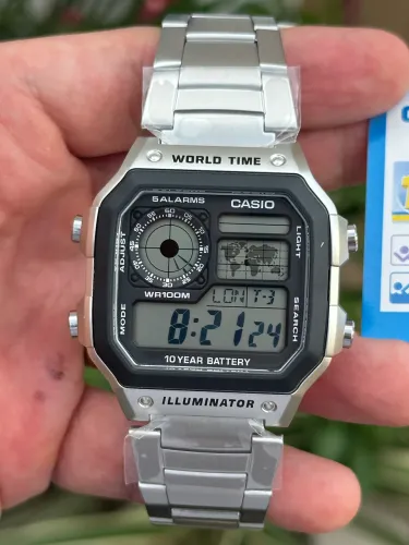 Relógio Casio AE-1200WHD-1AVDF-SC Novo