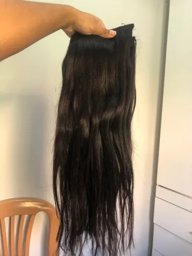 Cabelo Indiano na tela 55cm 180 gramas 