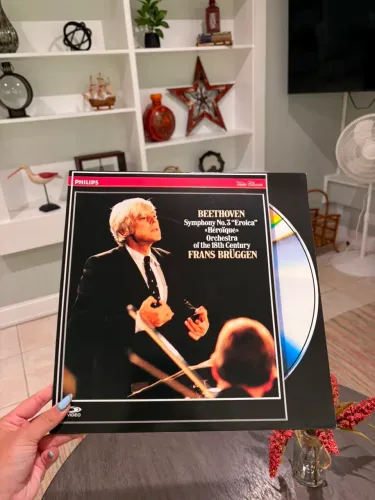 CD de vídeo raro de Beethoven, nunca usado