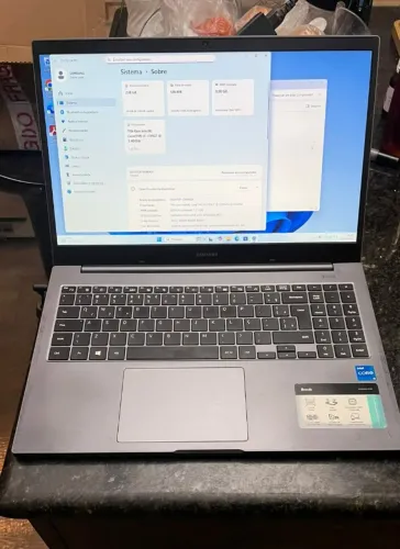Notebook samsung book i5 11th 8gb ram ssd240gb