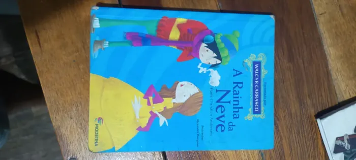 Livro paradidático A Rainha da Neve