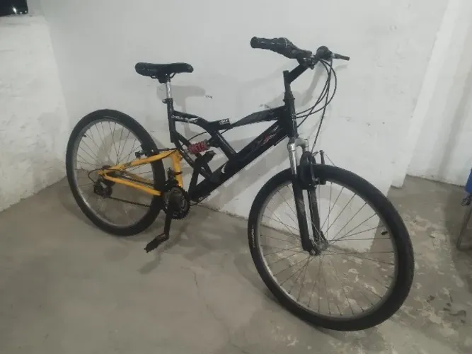 Bicicleta DSX Double Shock Aro 26 Dupla Suspensão 