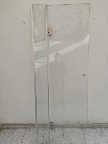 Box vidro banheiro 1,85X0,70