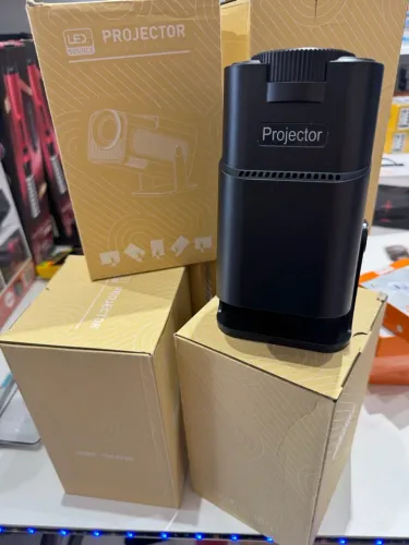 Projetor hy320 tela de cinema