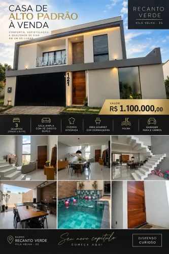 Casa Alto Padrão - Muriaé - Venda
