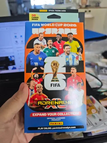Adrenalyn XL WC 2026 Box Update Laranja 50 cards + 2 LE exclusivas da box