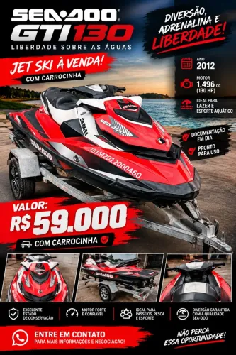Jetski Seadoo GTi 130