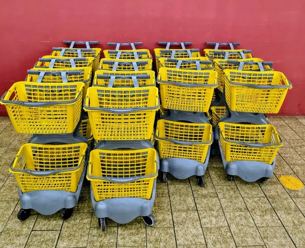 Carrinho de Compras para Supermercado e Mercadinho