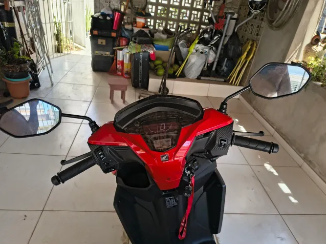 Vendo Honda/Elite 125cc, vermelha
