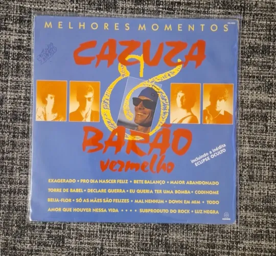 Vinil Original - Cazuza & Barão Vermelho | Melhores Momentos