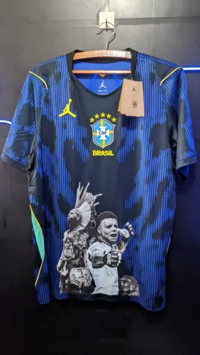 Camisa do Brasil pra copa de 2026, personalização do lutador Poatan TAM (M)Nova nunca usad