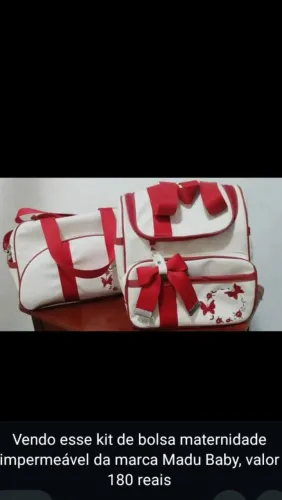 Vendo kit de bolsa maternidade MADU Baby