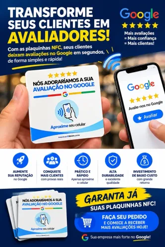 Placas de avaliação NFC
