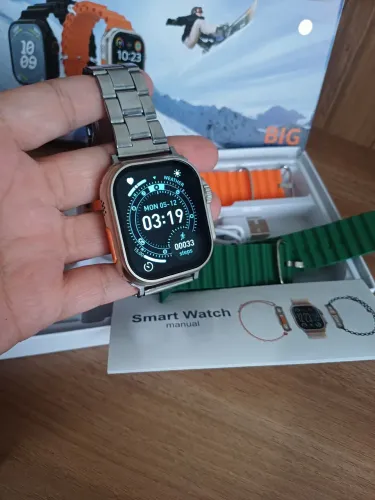 Smartwatch ultra com pulseira Extra 