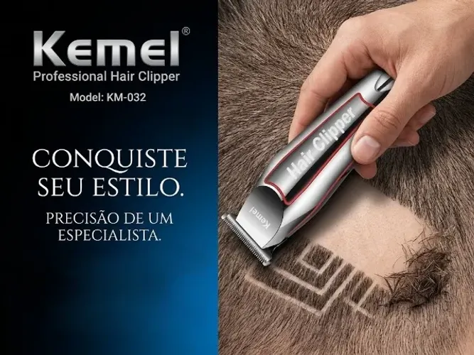 Máquina de Cortar Cabelo - Nova | Pronta Entrega
