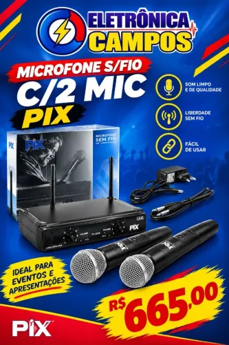MICROFONE MIX c/2