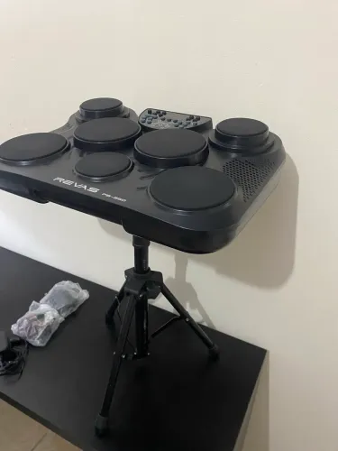 Bateria Eletrônica Revas PB-350 + Estante
