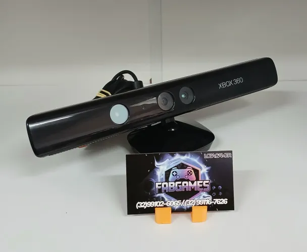 KINECT XBOX 360 . Aqui na LOJA FABGAMES ?  Loja física ? 