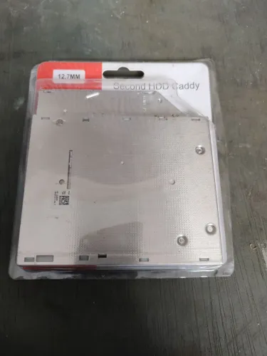 ADAPTADOR UNIDADE DE ARMAZENAMENTO HD OU SSD  Second HDD Caddy 12.7mm