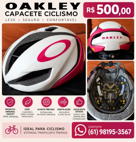 Capacete OAKLEY original tam.G