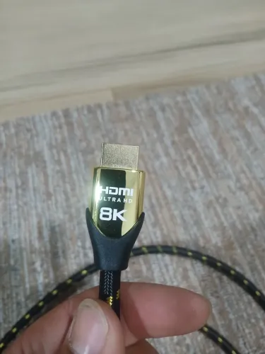 Cabo hdmi 2.1 áudio e vídeo Ultra Hd Speed 2 mt Hs8k20 Elgin