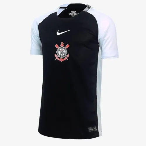 Camisa Corinthians II 25/26 Preta e Branca
