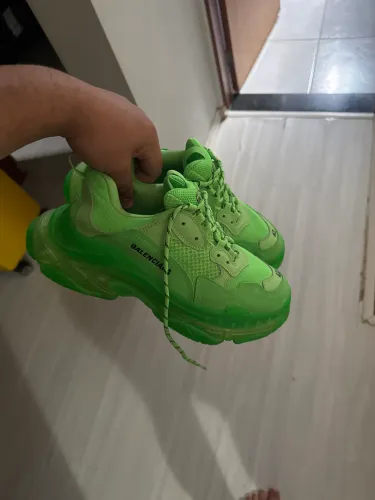 Tênis Balenciaga Verde Neon