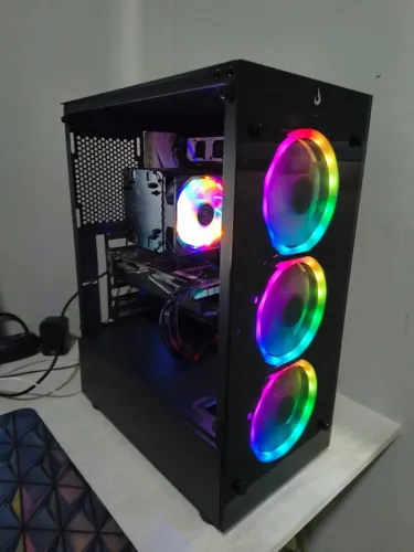 ? PC Gamer Xeon E5 2680 V4 - 16Gb RAM - SSD 512Gb - JINGSHA GAMING X99-E81 - RX 580 8Gb