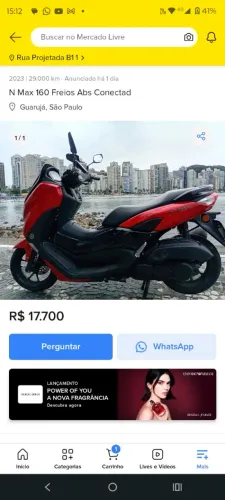 Moto scooter N Max