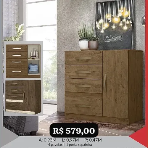 Cômoda Vênus - Promoção 