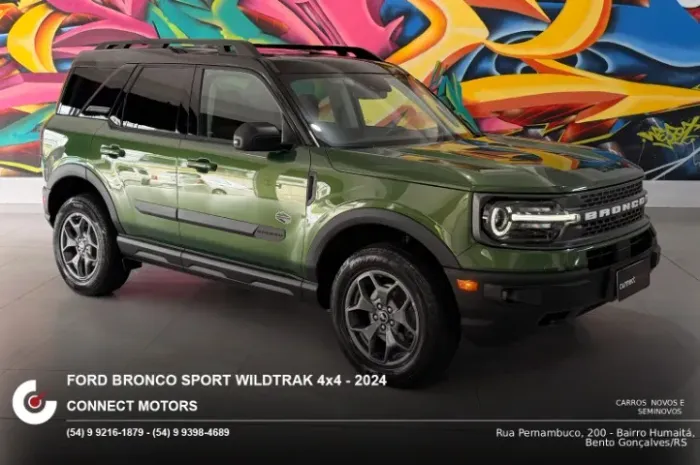 Ford Bronco Sport Wildtrak 2.0 TB 16V AWD AUT 2024
